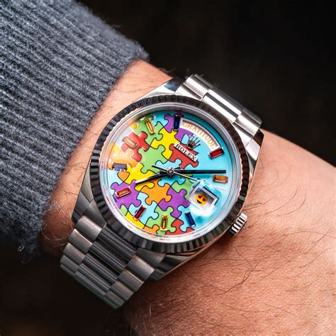 rolex puzzle watch